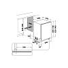Встраиваемая посудомоечная машина W2I HD526 A Whirlpool, в Украине - фото №4 - small