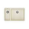 Мойка Under top DOUBLE ivory (705*445mm.) гранит GRANADO - small