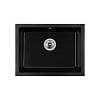 Мийка Under top L black shine (606*456mm.) граніт GRANADO - small
