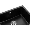 Мийка Under top L black shine (606*456mm.) граніт GRANADO, недорого - фото №3 - small