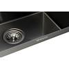 Мойка стальная Villena S201 black (580*500*220mm) GRANADO, фото - фото №5 - small