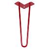 Ножка мебельная HAIRPIN Leg 2ROD Small h36см, красная - small