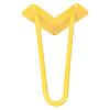 Ніжка меблева HAIRPIN Leg 2ROD Small h36см жовта - small