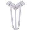 Ножка мебельная HAIRPIN Leg 3ROD Small h15см серебряная - small