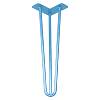Ніжка меблева HAIRPIN Leg 3ROD Small h46см блакитна - small