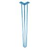 Ніжка меблева HAIRPIN Leg 3ROD Big h71см блакитна - small