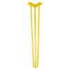 Ножка мебельная HAIRPIN Leg 3ROD Big h71см желтая - small