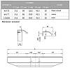 Ручка Cosma M 653.1024 L = 1200mm нікель, в Україні - фото №4 - small