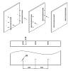 Стойка с однорядной перфорацией, L1500, серебряная, недорого - фото №3 - small