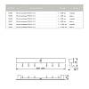 Релинг кухонный Cosma PIANO 2.0 L=900mm, никель, цена - фото №6 - small