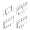 Держатель для бумаги Cosma PIANO 2.0 L=280 mm, никель, фото - фото №5 - small