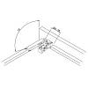 Направляючі прихованого монтажу SC L=350 Muller profi line 18mm max 3D, фото - фото №5 - small