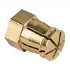Муфта разжимная с нейлоновым шариком М6 D=8, латунь - small