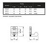 Гачок Marella M 43244.45 хром, в Україні - фото №4 - small
