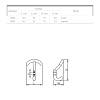 Крючок PL 656 чёрный, Италия, недорого - фото №3 - small