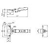 Завіса Intermat 9944 -45 ° накладна (1066957) Hettich, недорого - фото №3 - small