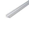Профіль для LED-стрічки, НАКЛАДНИЙ, L = 3м, алюміній, анодоване срібло - small