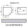 Кут Luxeform W298-1 U Моріон вологостійка 900х900x38мм, купити - фото №2 - small