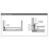 Петля для облицовки холодильника ЕТ 582 (72134) Hettich, в Украине - фото №4 - small