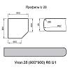 Кут Luxeform S501-1 U Камінь гріджіо бежевий 900х900х28мм, купити - фото №2 - small