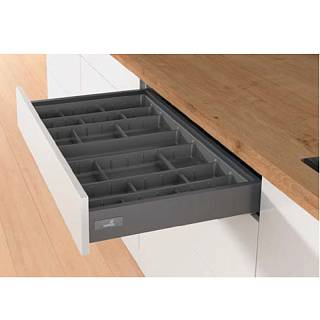 Організація OrgaTray 590 антрацит,  пластик L=470 W=800 Atira (9194914) Hettich