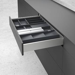 Организация OrgaTray 270 соединитель,  алюминий (9278312) Hettich