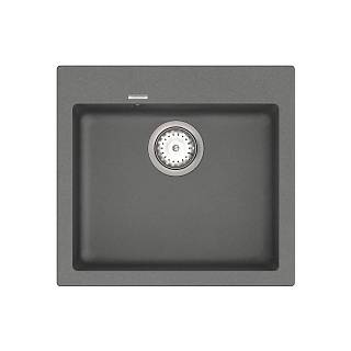 Мойка гранитная Model K 040.49 серый Cascata