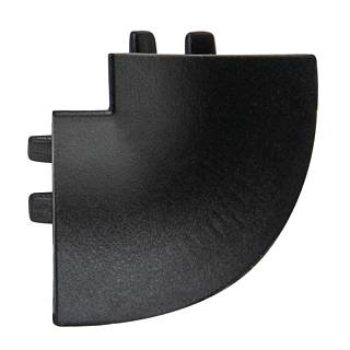 Наружный угол ITALO WAP AP 494 черный  (202) Thermoplast