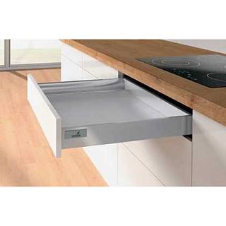 Комплект для шухляди Atira,  повн.в. P2O SS L=470 H=54,  срібло Hettich