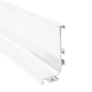 Профиль GOLA горизонтальный с пазом для LED Ferro Fiori,  L=4100 мм,  type L,  белый