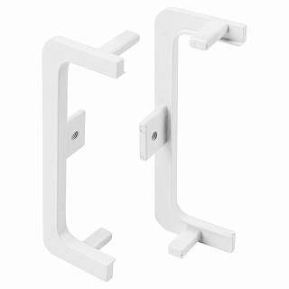 Комплект открытых заглушек Ferro Fiori для профилей GOLA с LED type С,  белый