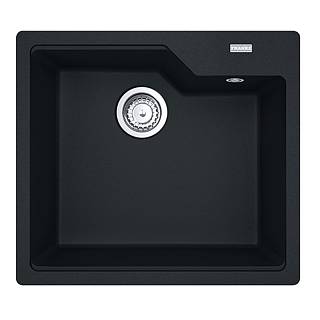 Мойка с сифоном гранит UBG 610-56 черный матовый Franke (114.0701.787)
