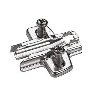 Монтажна планка Sensys дистанція 0 з єврогвинтами (9071625) Hettich