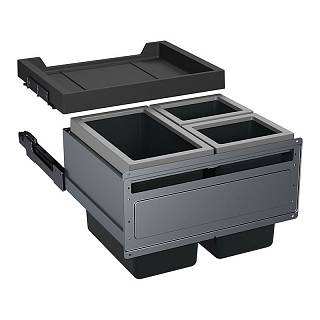 Система сортування відходів Sorter FX 60 26-11-11 чорний Franke (121.0557.763)