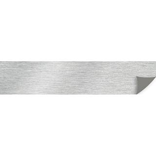 3561E Крайка ABS + AL MAGIC II Срібло (браш) Metalloptik 43х1мм (100 м.п.) REHAU