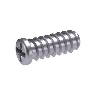 Евровинт с плоской головкой Ø5 L=14мм (для LIBRA H11),  Italiana Ferramenta (60507030ZN)