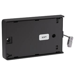 KIARO EASY механизм открывания фасада вниз/SOFT(легкий)/антрацит,  Italiana Ferramenta (49504000EE)