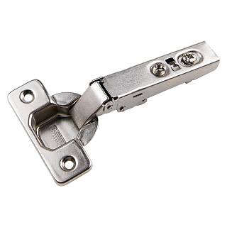 Петля Clip-On,  105°,  накладная,  с доводчиком,  никель,  Muller