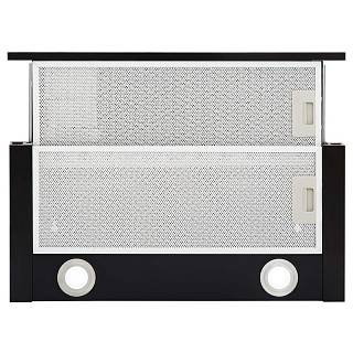 Вытяжка телескопическая DELI BL A/60/2/T 600мм черная Interline