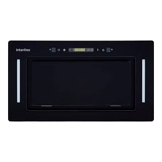 Вытяжка встроенная JOLLY BL A/60/GL/K 600мм черная INTERLINE