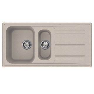 Мойка гранит Rigae бежевый LZ102AV2 Smeg