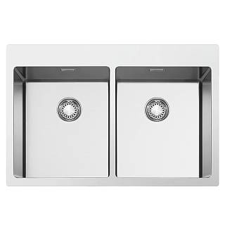 Мойка нерж.(два типа установки) VR12S3434RS Smeg