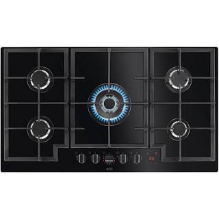 Газова поверхня HKB95450NB Hob2Hood AEG