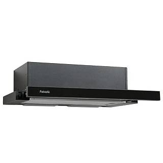 Вытяжка телескопическая черная Slim 60см Lux Fabiano