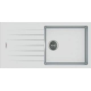 Мойка гранит Classic 100x50 белый Fabiano