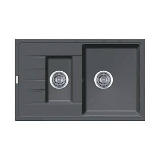 Мойка гранит Classic 78x50x15 титаниум Fabiano