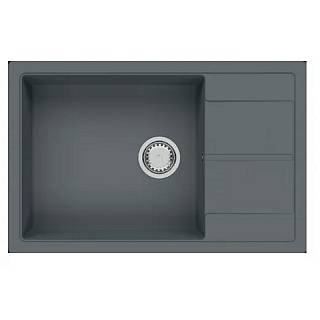 Мийка граніт Cubix 78x50 XL титаніум Fabiano