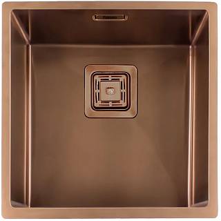 Мойка нерж. Quadro 44 медь (мпс) Fabiano