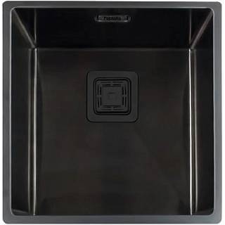 Мийка нерж. Quadro 44 графіт (мпс) Fabiano