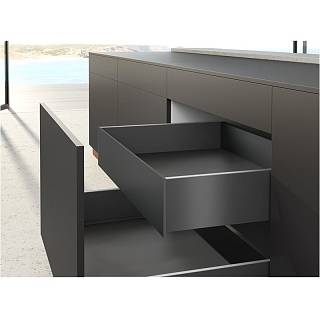 Комплект внутреннего ящика AvanTech YOU А L=350 H=139 антрацит Hettich